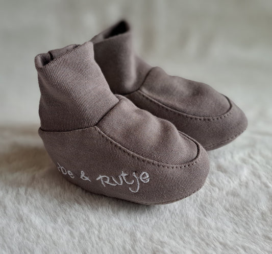 Rube & Rutje Baby Slofjes Grijs